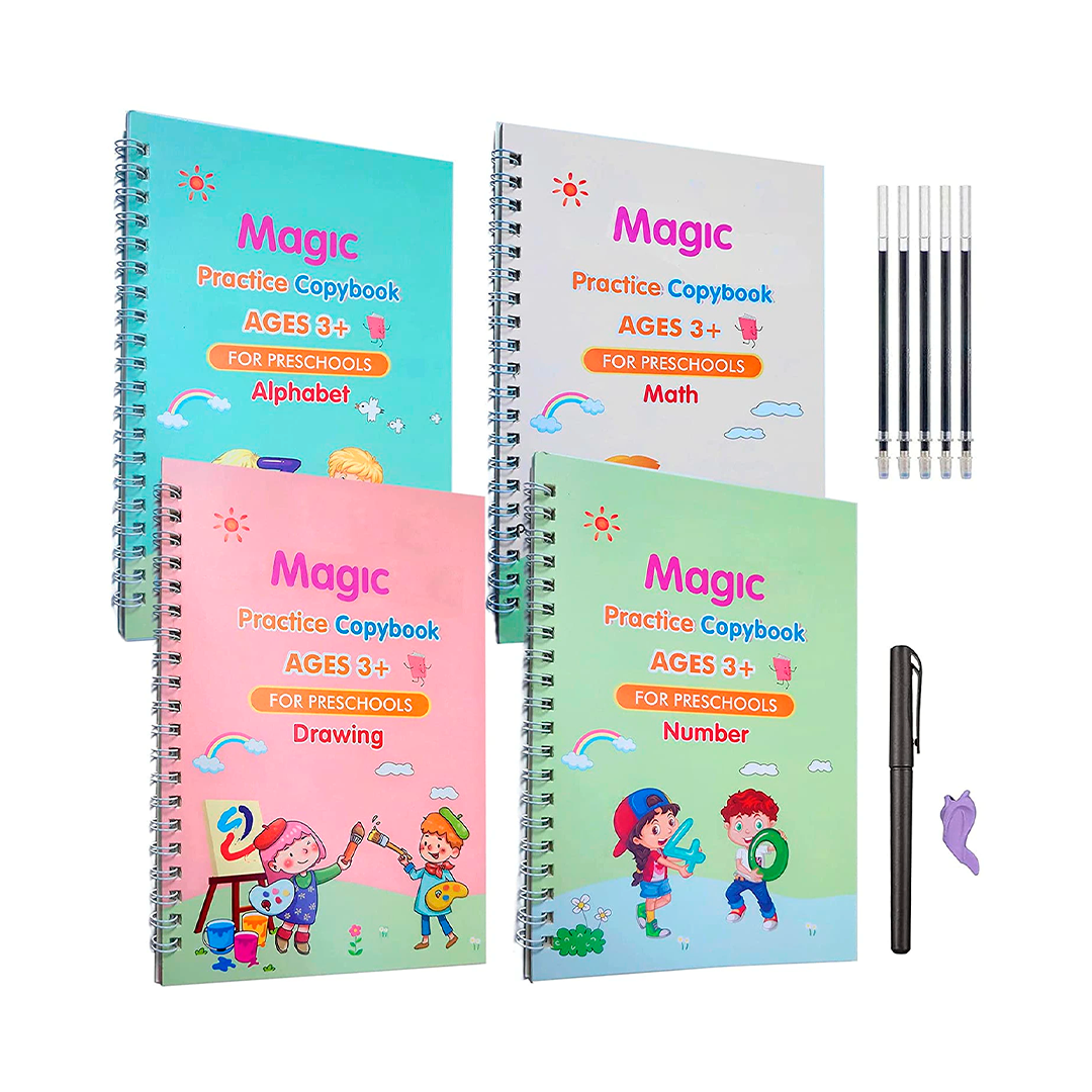 Libro de caligrafía para niños Sank Magi
