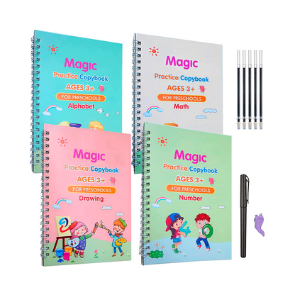 Libro de caligrafía para niños Sank Magi