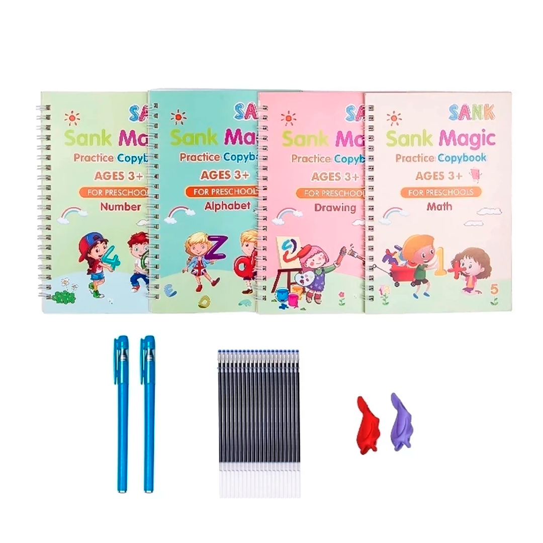 Libro de caligrafía para niños Sank Magi
