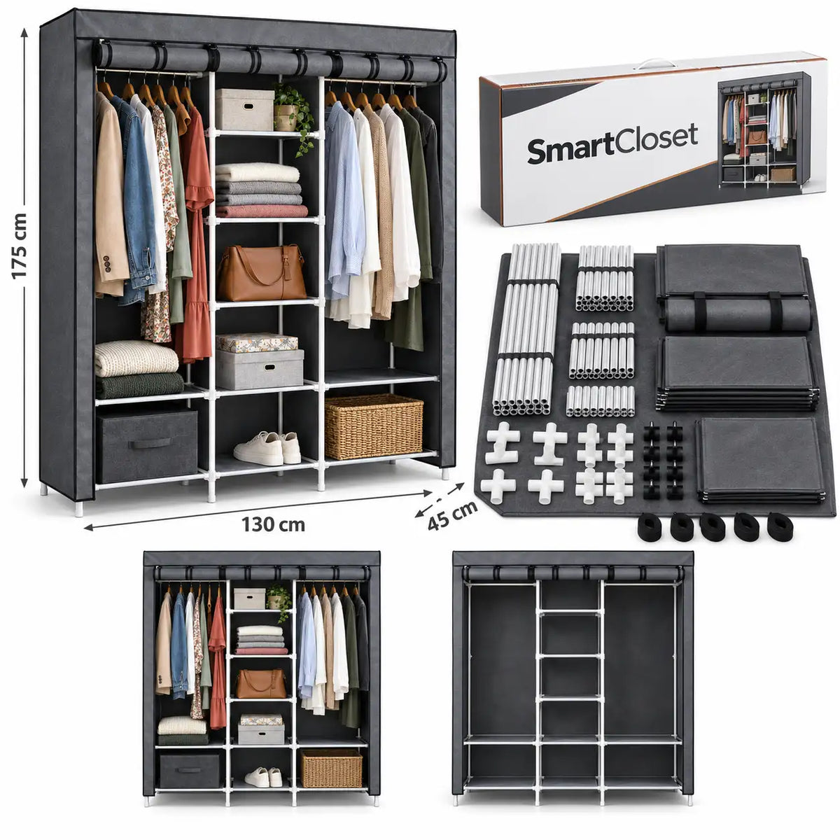SmartCloset Armable + Aspirador BotClean (REGALO)