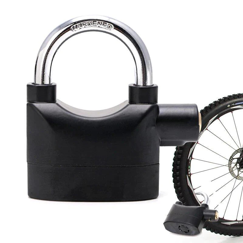 Candado con Alarma – Resistente al Agua, Ideal para Motos, Bicicletas o Puertas