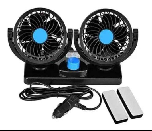 Ventilador Doble 360º Para Auto